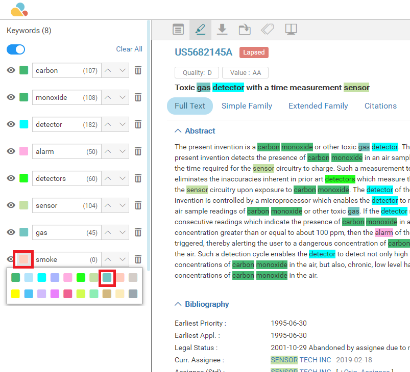 I want to highlight the synonyms of my queried keyword in the same